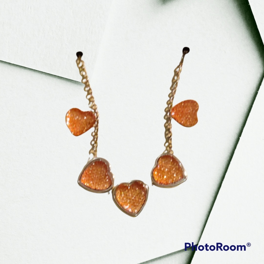 Necklace and earrings